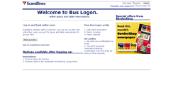 Desktop Screenshot of buslogon.scandlines.com