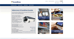 Desktop Screenshot of bus.scandlines.dk